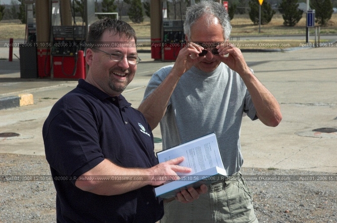 April 1, 2006 - Shamrock, Texas and Western Oklahoma I'm trying to get some dynamics homework help from Dr. Bluestein, but he is no fan of the Holton book.
 - 20060401_151056.jpg